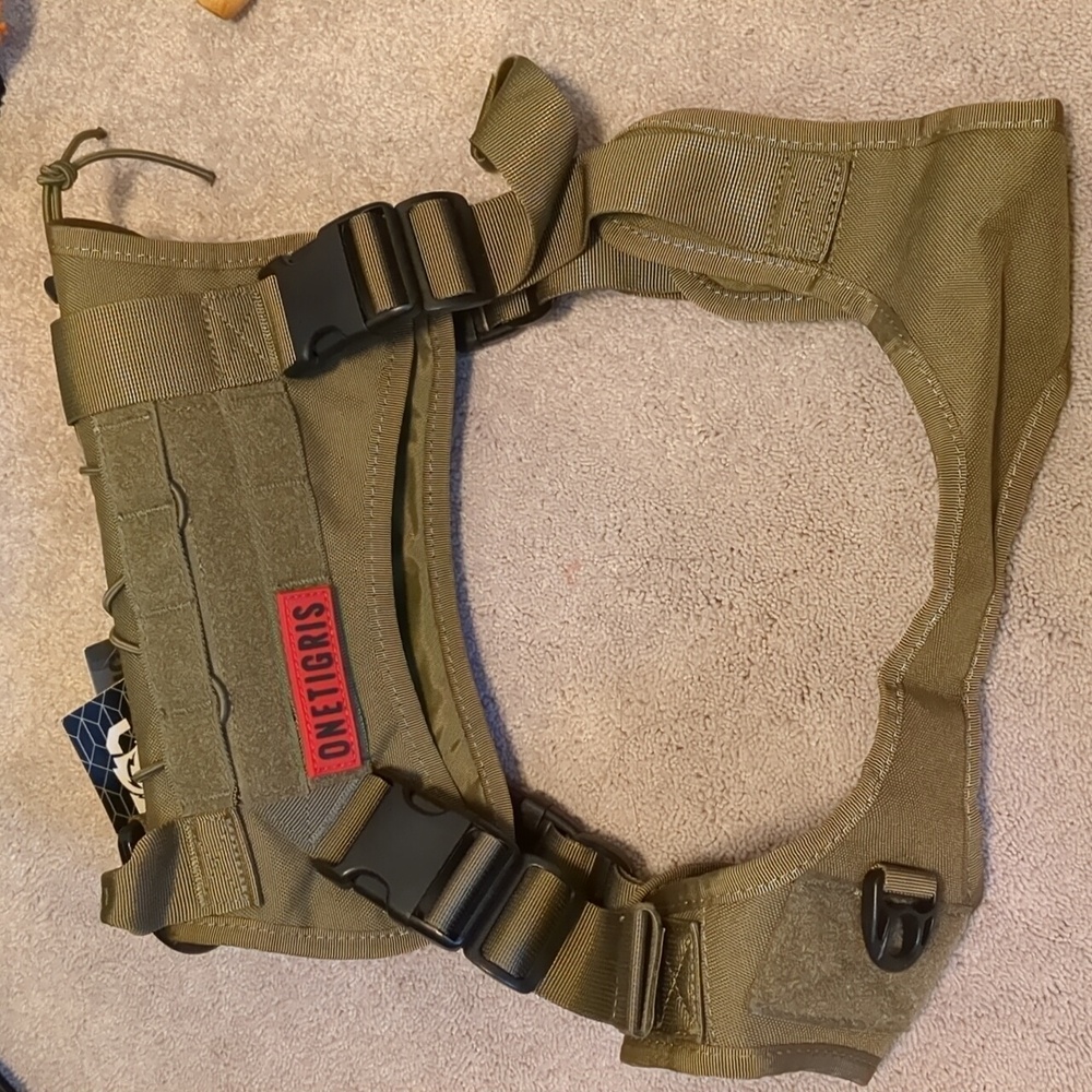 OneTigris FIRE WATCHER Dog Harness 2.0 Large  BENEFITS SENIOR RESCUE - Picture 12 of 12